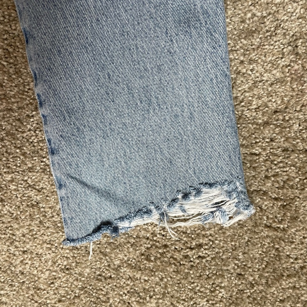 AGOLDE Riley High Rise Straight Crop Sz 24 - Picture 11 of 12